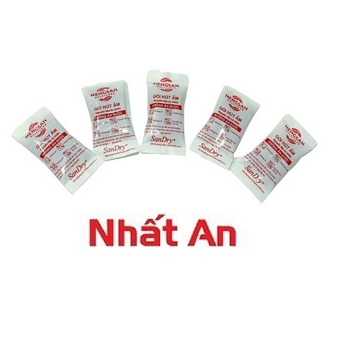 Túi hút ẩm bảo quản thực phẩm 2g - Set 20 gói