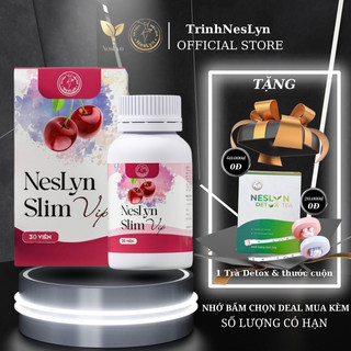 Viên Giảm Cân Thải Mỡ NesLyn Slim Vip Bản Nâng Cấp Hỗ trợ giảm cân đốt mỡ cho người thừa cân béo phì.