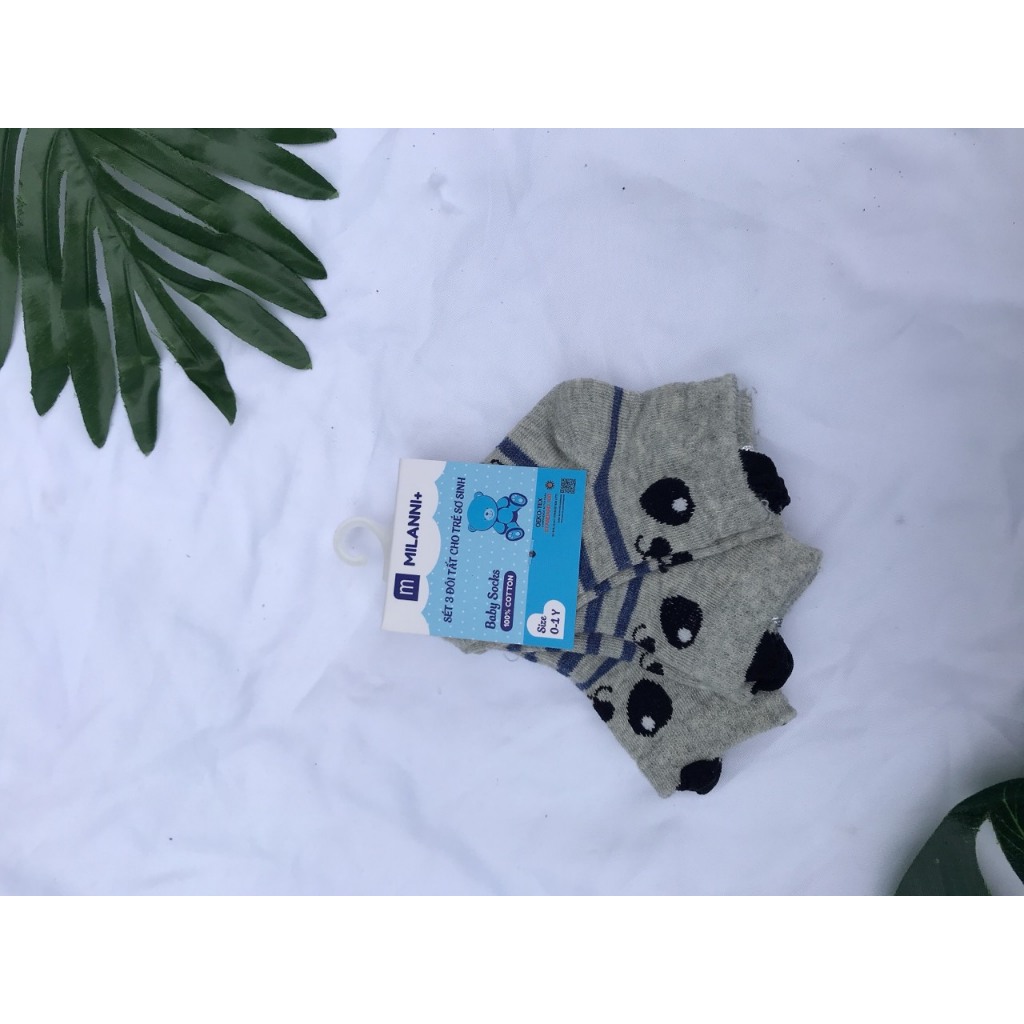 Tất len cho bé sơ sinh đến 1 tuổi Milani siêu đẹp mềm mại lunakidsbaby