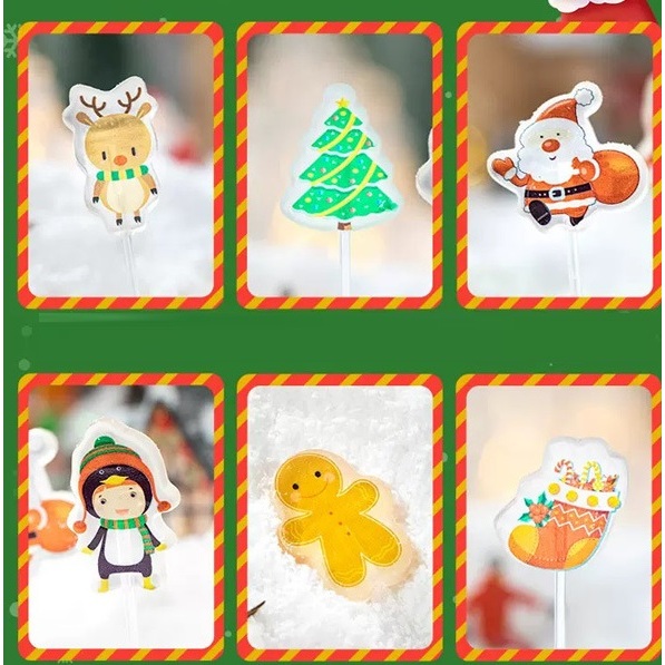 Kẹo giáng sinh pha lê hình ảnh , kẹo noel dành cho mùa lễ hội mẫu mới dành cho trẻ em