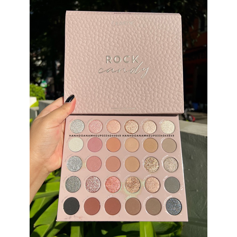 Bảng mắt Courlorpop Rock Candy 30 ô