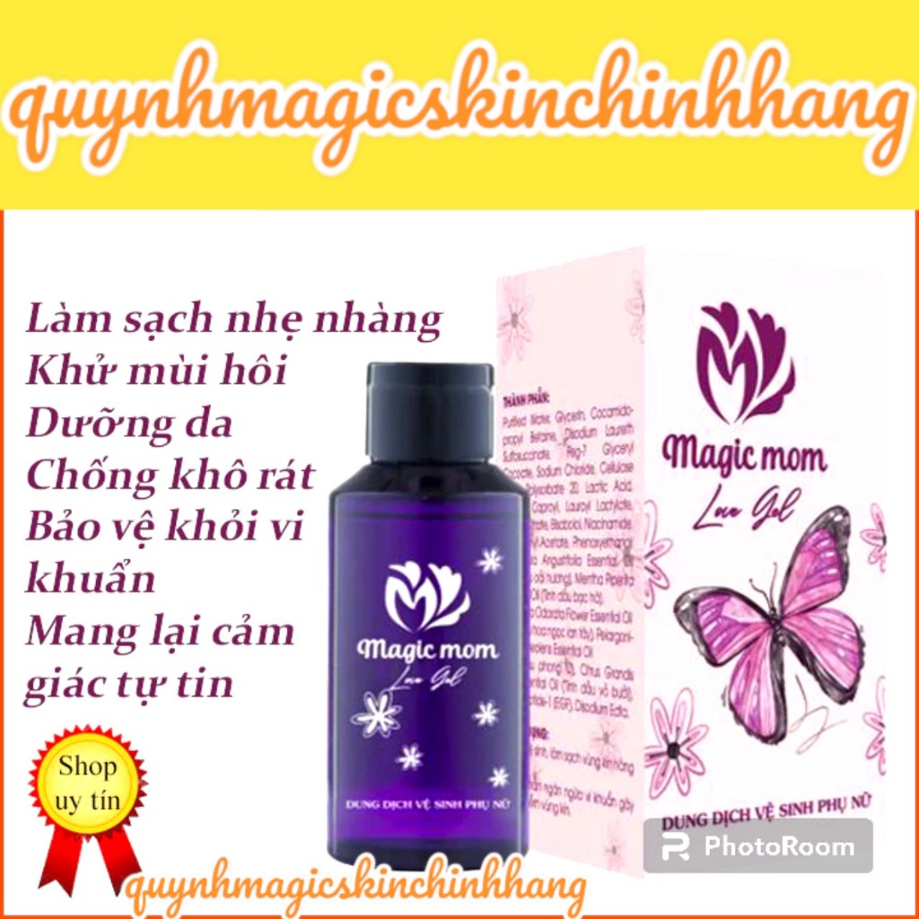 ( Hàng Chính Hãng ) DUNG DỊCH VỆ SINH PHỤ NỮ MAGIC SKIN _ MAGIC MOM