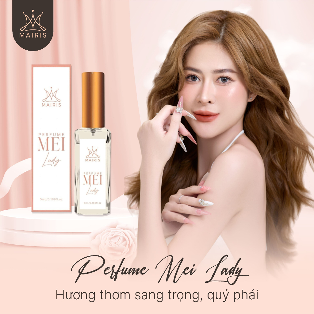 Nước Hoa Mini Perfume Mei Mairis HUYỀN PHI 5ml Chính Hãng Thơm Sang Chảnh Quyến Rũ