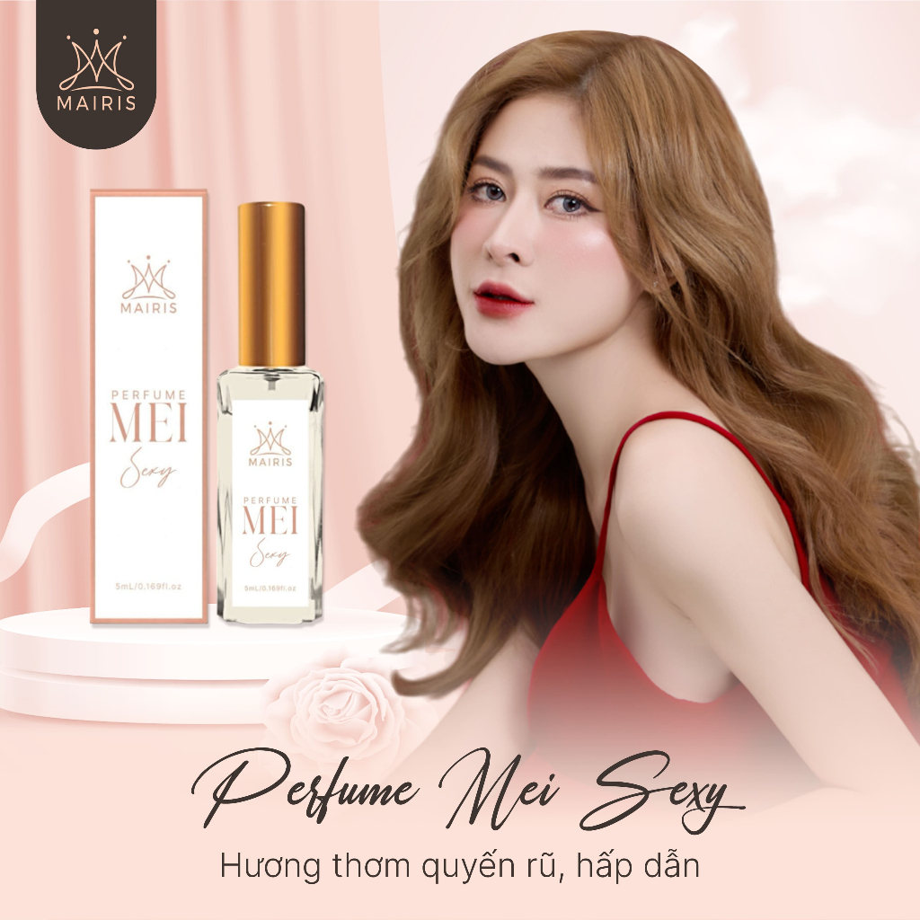 Nước Hoa Mini Perfume Mei Mairis HUYỀN PHI 5ml Chính Hãng Thơm Sang Chảnh Quyến Rũ