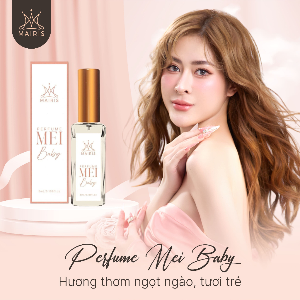 Nước Hoa Mini Perfume Mei Mairis HUYỀN PHI 5ml Chính Hãng Thơm Sang Chảnh Quyến Rũ