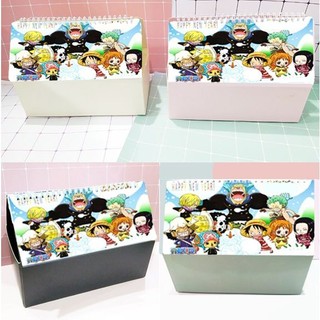 Lịch  để bàn ngôi nhà one piece 2024 LBNI8 kero CCS chopper chuột vàng rilakkuma jinbeisan capoo ngăn đựng đồ dễ thương