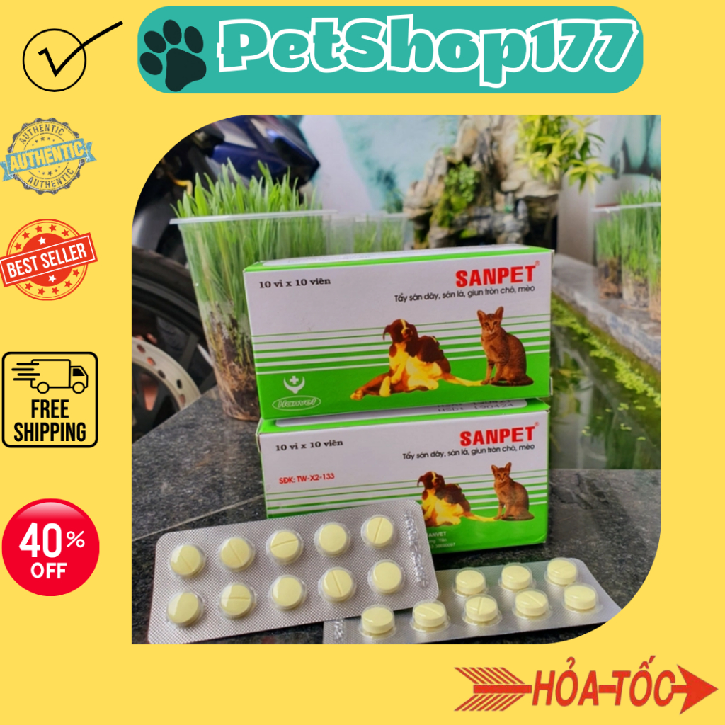 THUỐC SỔ GIUN CHO MÈO CÁC LOẠI