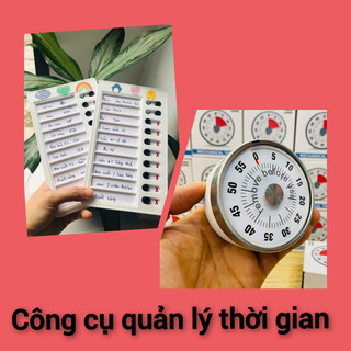 Combo đồ hồ đếm ngược giúp bé quản lý thời gian tốt hơn