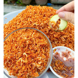 Tép biển sấy gia vị ăn liền
