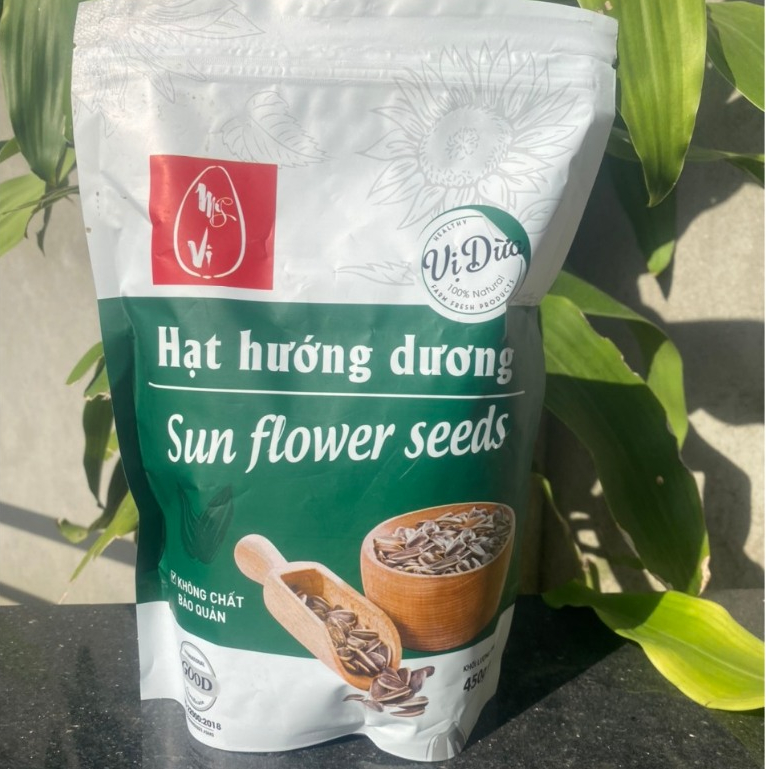 Hướng dương vị dừa túi zip 450g