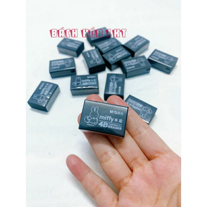 Combo 5 Gôm đen MG tẩy sạch và mềm size nhỏ (1 cục)