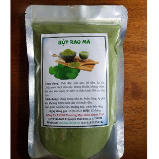 Bột rau má nguyên chất