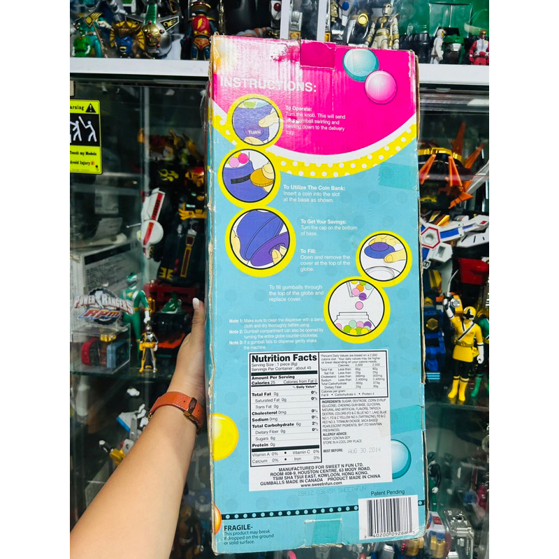 Máy xoay kẹo Pearlee Gumball Machine Bank