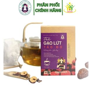 Trà gạo lứt táo đỏ Cô Gái Bh.nong,trà dưỡng nhan túi lọ táo đỏ kỳ tủ, hoa cúc,tốt cho người giảm cân,cao tuổi
