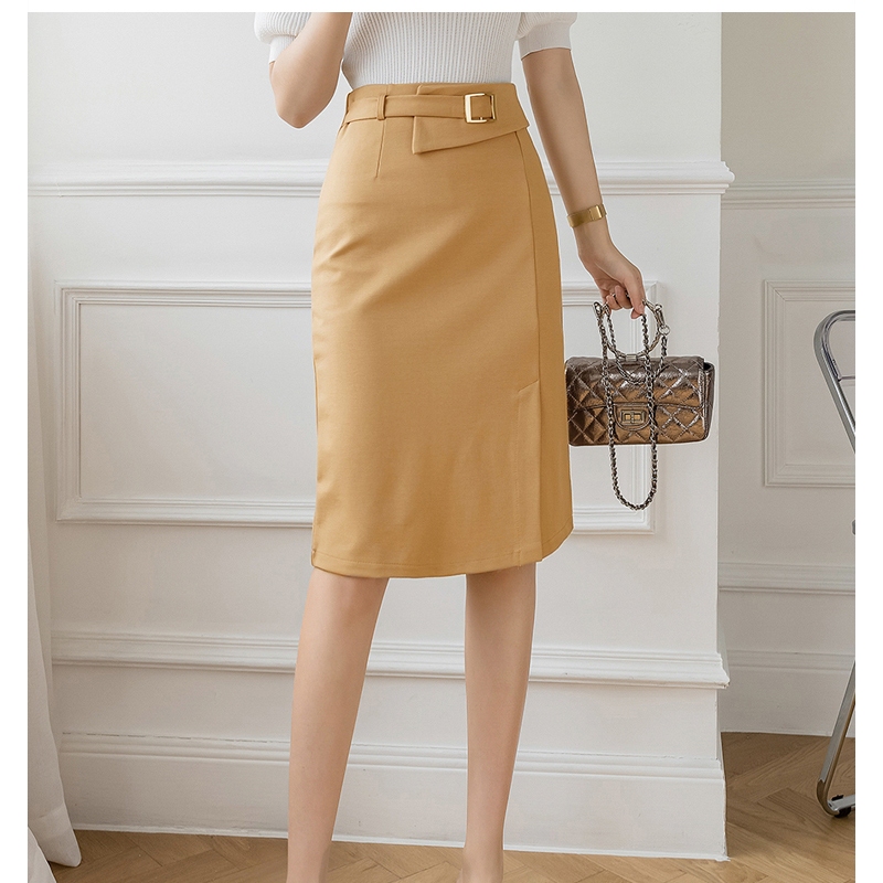 Chân Váy Bút Chì Lưng Cao Dáng Dài Quyến Rũ Váy Phong Cách Hàn Quốc Sang Trọng VannhShop CV0072