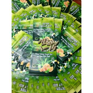 Trà Xanh Kelly Bùi - Viên Uống  Detox 15 Viên
