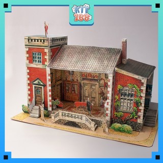 Mô hình giấy kiến trúc Biệt thự Vintage