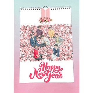 Lịch treo tường army bangtan kpop chibi 2024 A4 13 tờ LA4I2 Lịch treo tường dễ thương có lịch âm