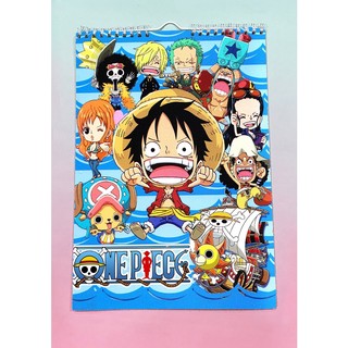 Lịch treo tường one piece chopper 2024 A4 13 tờ LA4I1 dễ thương có lịch âm