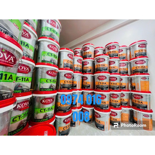 Chống Thấm KoVa Sàn Và Tường,Thùng 4 Kg(Hàng Chính Hãng )