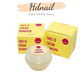 Sáp Tháo Mi Hàn Quốc 5gr, sáp tháo mi vàng không cay