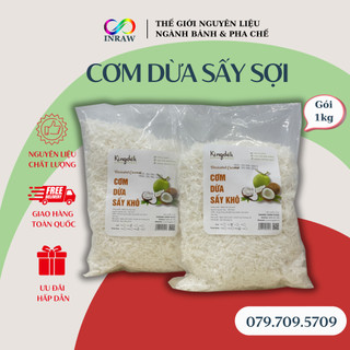 Cơm Dừa Sấy Khô Dạng Sợi Gói 1kg - Giao thương hiệu ngẫu nhiên