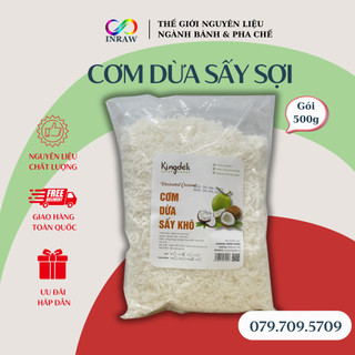 Cơm Dừa Sấy Khô Dạng Sợi Gói 500gr - Giao thương hiệu ngẫu nhiên