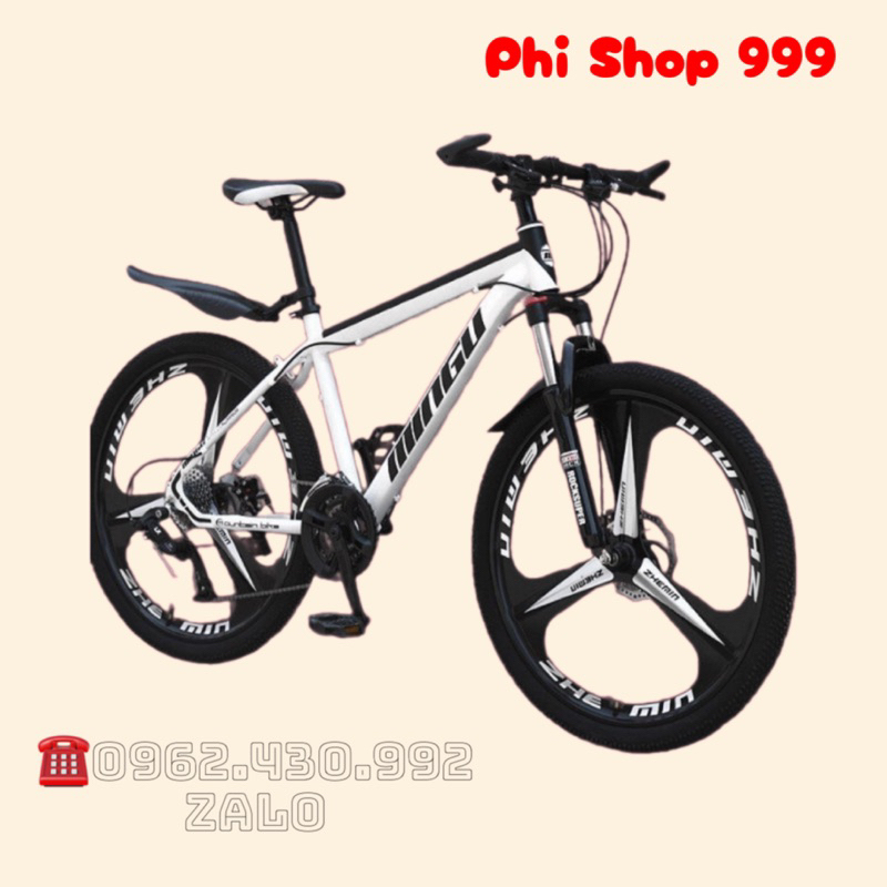 Xe Đạp Thể Thao MINGU - Size 26inch Xe Tập thể Dục Dã Ngoại (tặng full phụ kiện đi kèm)