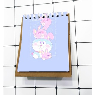 Lịch doremon để bàn mini 2025 LMI23 12x9 cm
