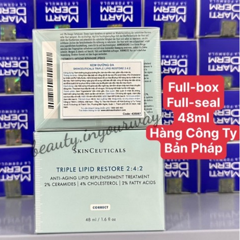 Kem Dưỡng SkinCeuticals Giúp Dưỡng Ẩm, Làm Mềm Và Tái Tạo Da Skinceuticals Triple Lipid Restore 2:4:2