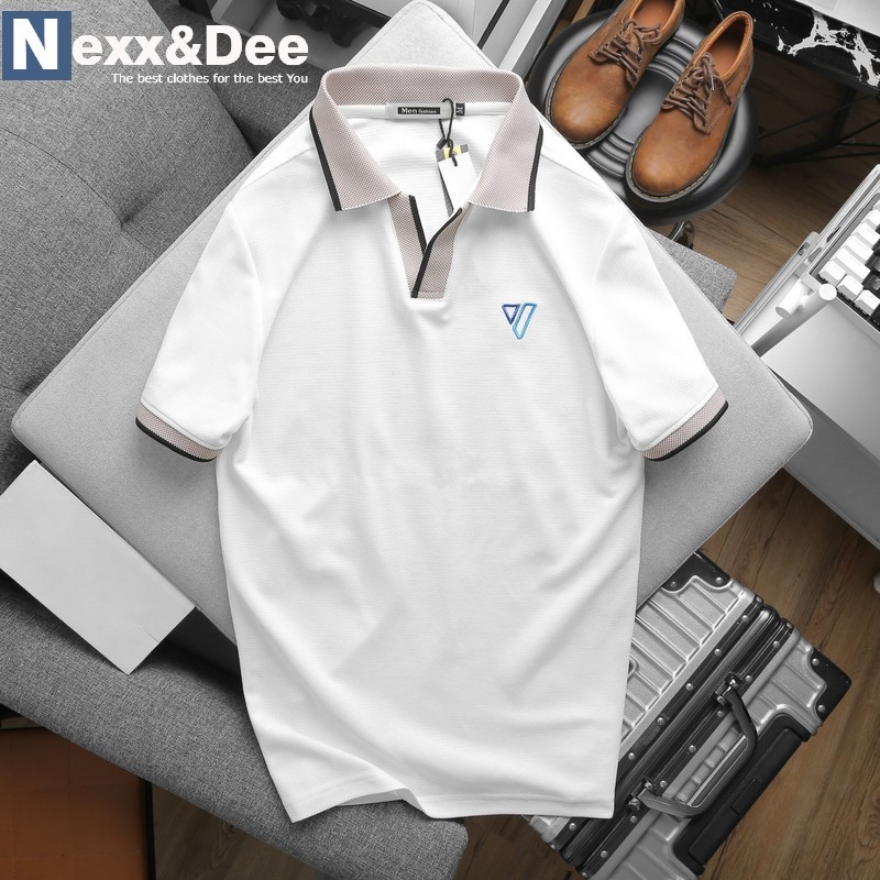 Áo thun POLO nam cá sấu có cổ bẻ trẻ trung niên big size 3xl Nexx&Dee PL35