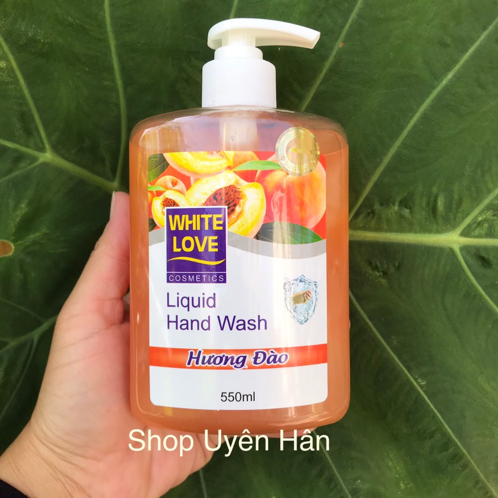 Nước rửa tay White Love 550ml