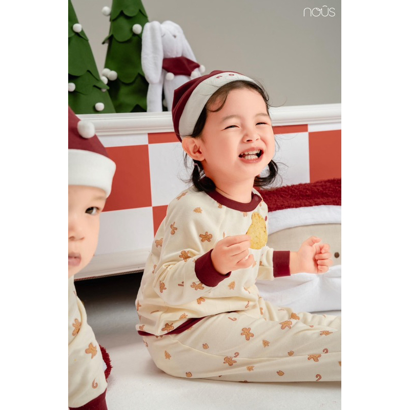 Bộ dài, ghi lê, yếm Nous Noel cho bé