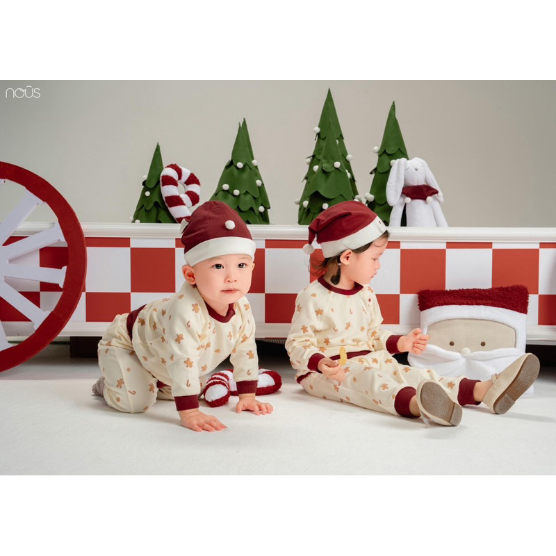 Bộ dài, ghi lê, yếm Nous Noel cho bé