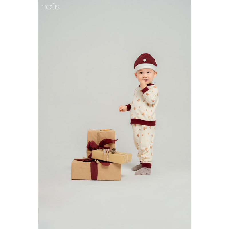 Bộ dài, ghi lê, yếm Nous Noel cho bé