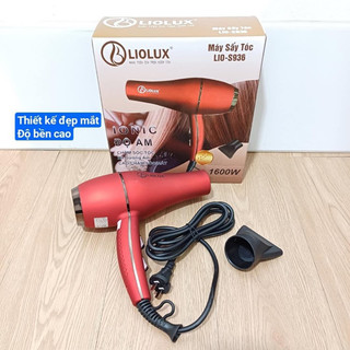 Máy sấy tóc màu đỏ 963 LioLux mẫu mới nha 1600w