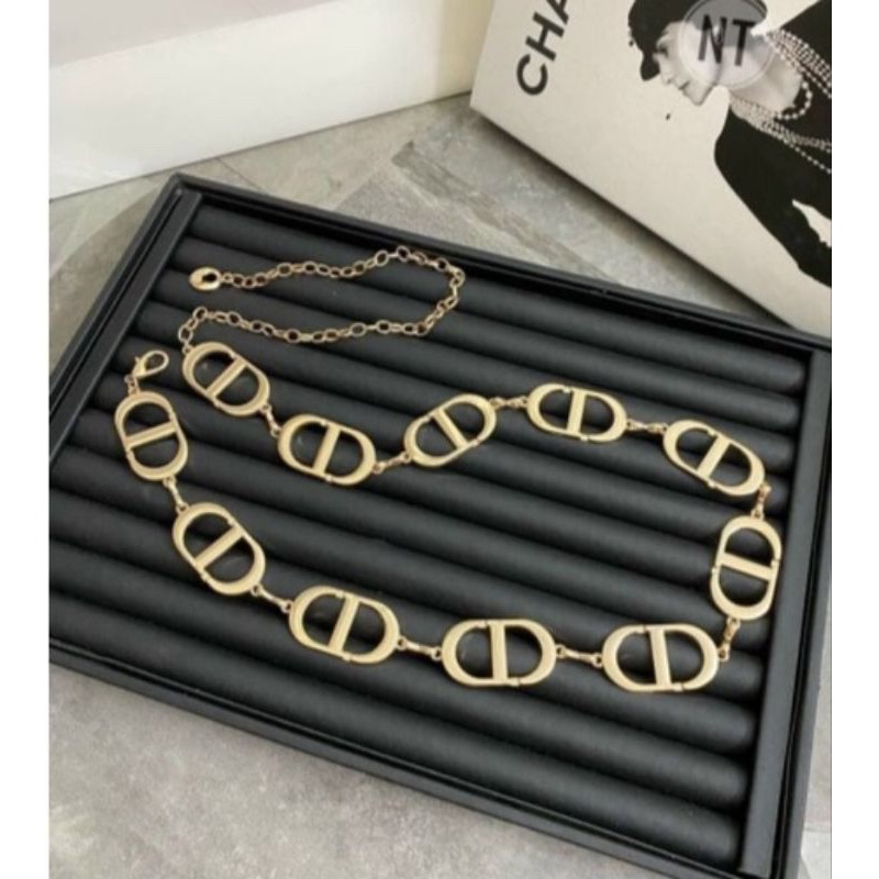 Đai váy xích Cd cao cấp loại 1 sang chảnh phối quần áo