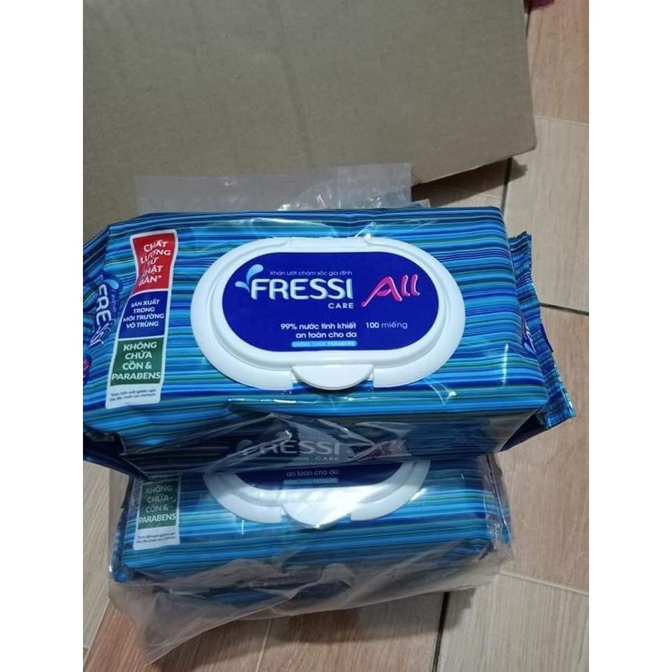 Khăn Ướt Fressi Care All (100 miếng)