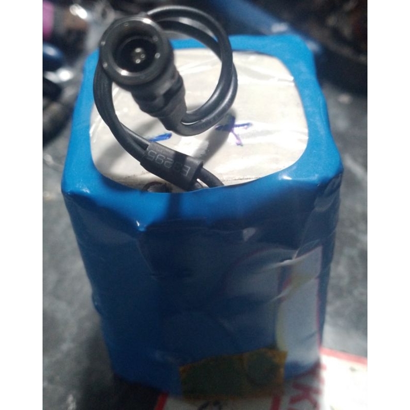 Khối pin lion 3s3p, pin japan dùng cho loa kéo.