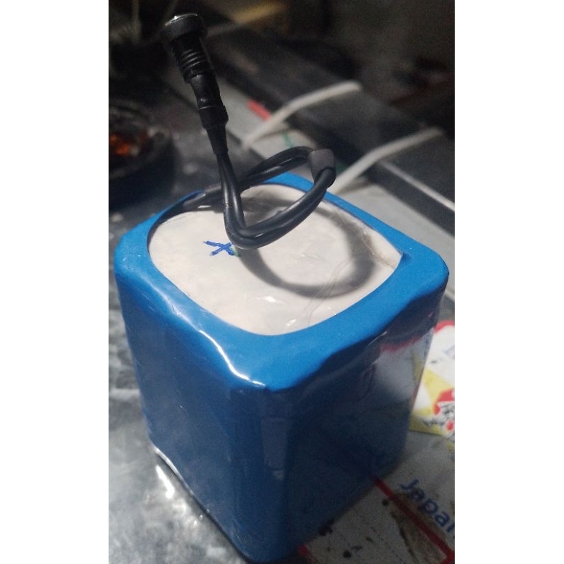 Khối pin lion 3s3p, pin japan dùng cho loa kéo.