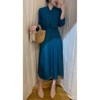 Eleanor Dress - Đầm Lụa Tay Dài - D03