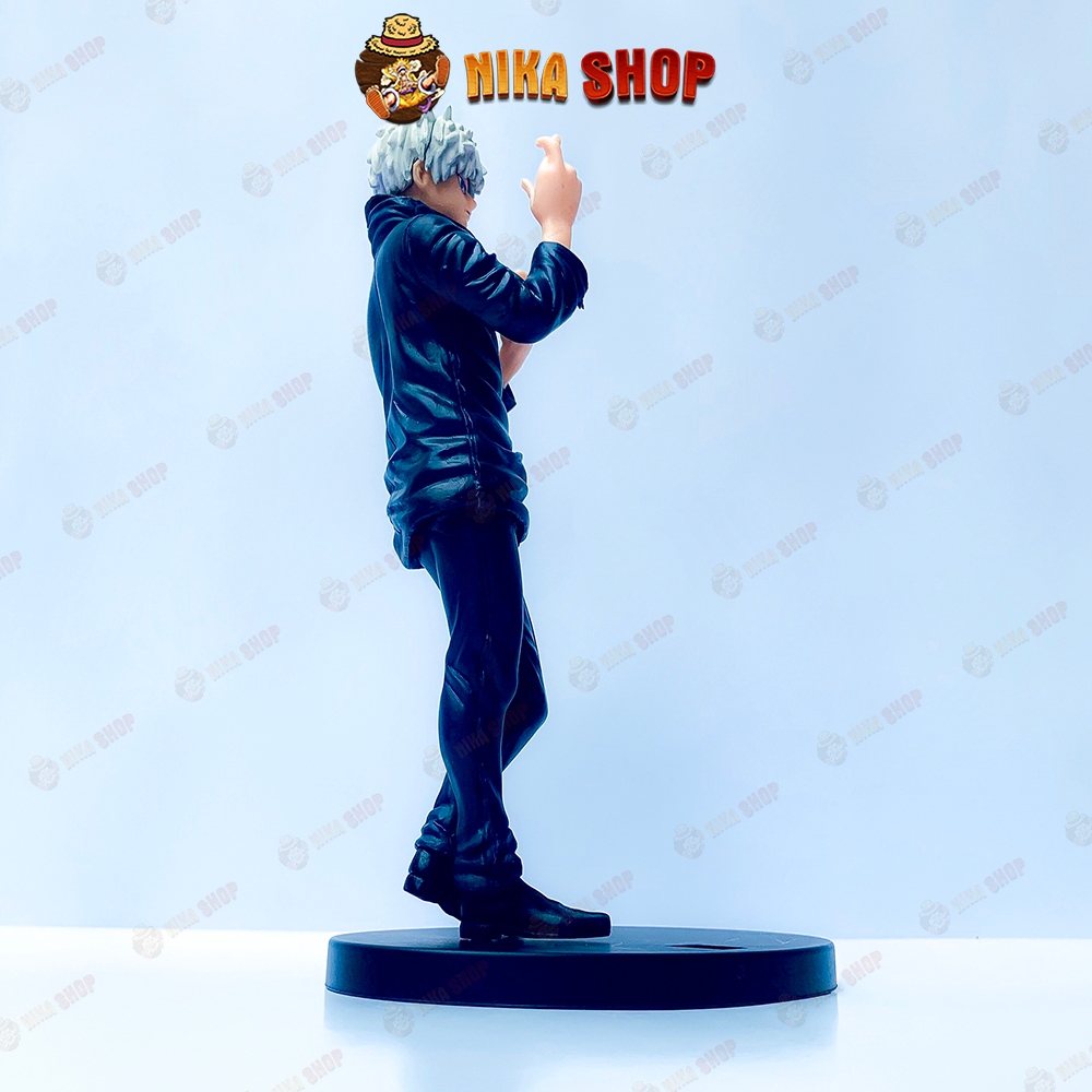 Mô hình Gojo Satoru đứng - Jujutsu Kaisen - chú thuật hồi chiến, cao 20cm - fullbox