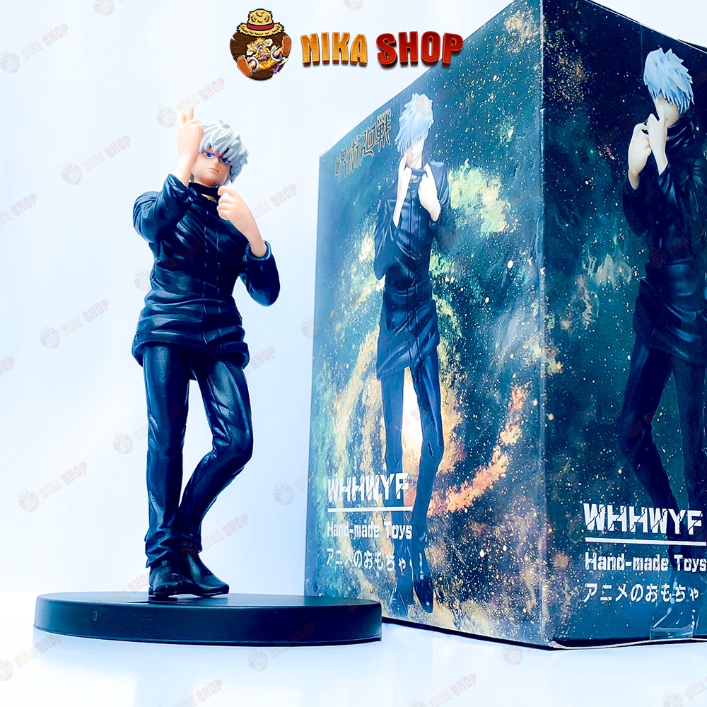 Mô hình Gojo Satoru đứng - Jujutsu Kaisen - chú thuật hồi chiến, cao 20cm - fullbox