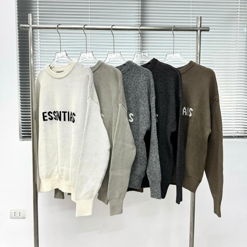 Áo Sweater len - Fear of God - Essentials Knit len dệt kim SS20