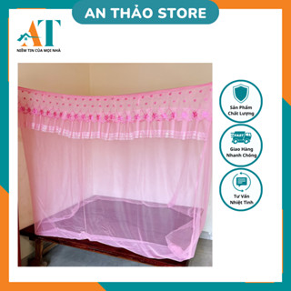 [Xả kho] Màn - Mùng ngủ cao cấp viền hoa ren lạnh thái chống muỗi hiệu quả đủ kích thước  giá rẻ