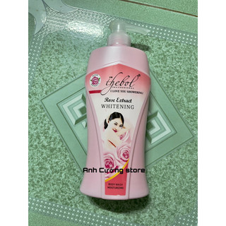 Sữa tắm hoa hồng Thebol chai vòi 700g