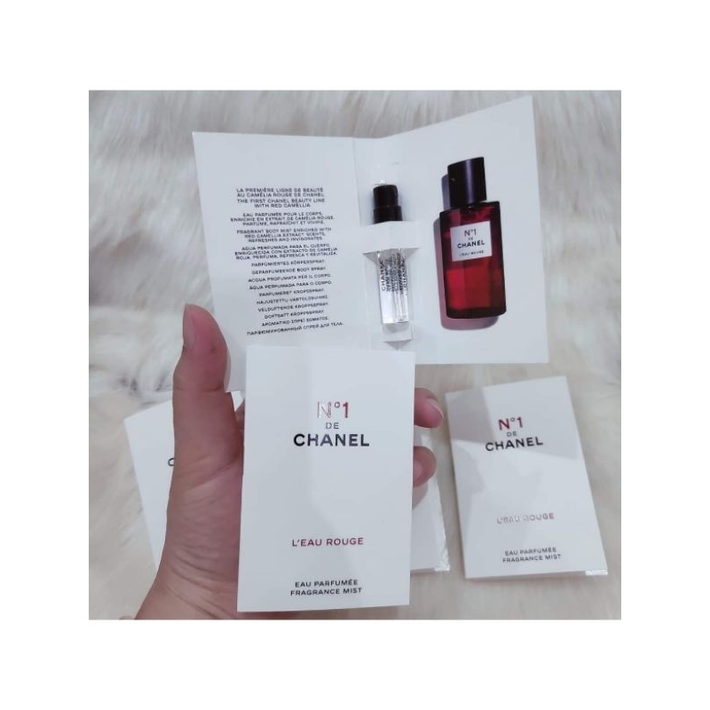N°1 de Cha.nel L'Eau Rouge vial mãu thử