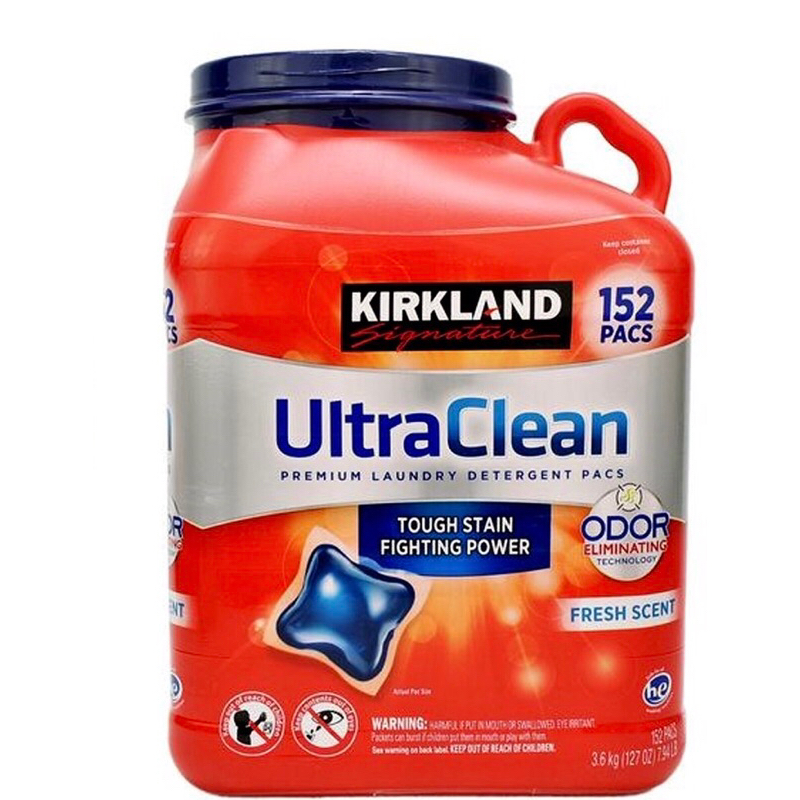 Viên Giặt Xả Kháng Khuẩn Kirkland Signature Ultra Clean chính hãng của Mỹ