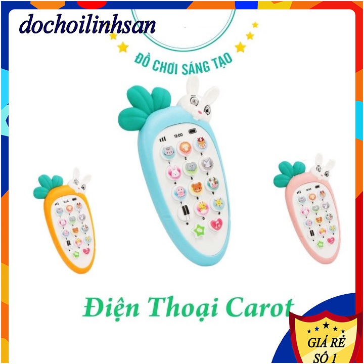 ĐIỆN THOẠI ĐỒ CHƠI PHÁT NHẠC NHIỀU MÀU 1/12