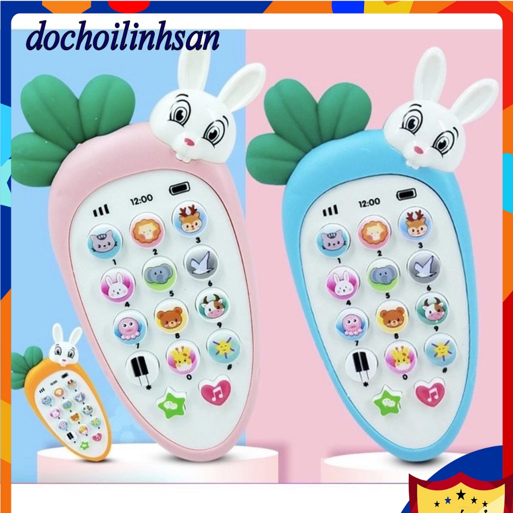 ĐIỆN THOẠI ĐỒ CHƠI PHÁT NHẠC NHIỀU MÀU 1/12